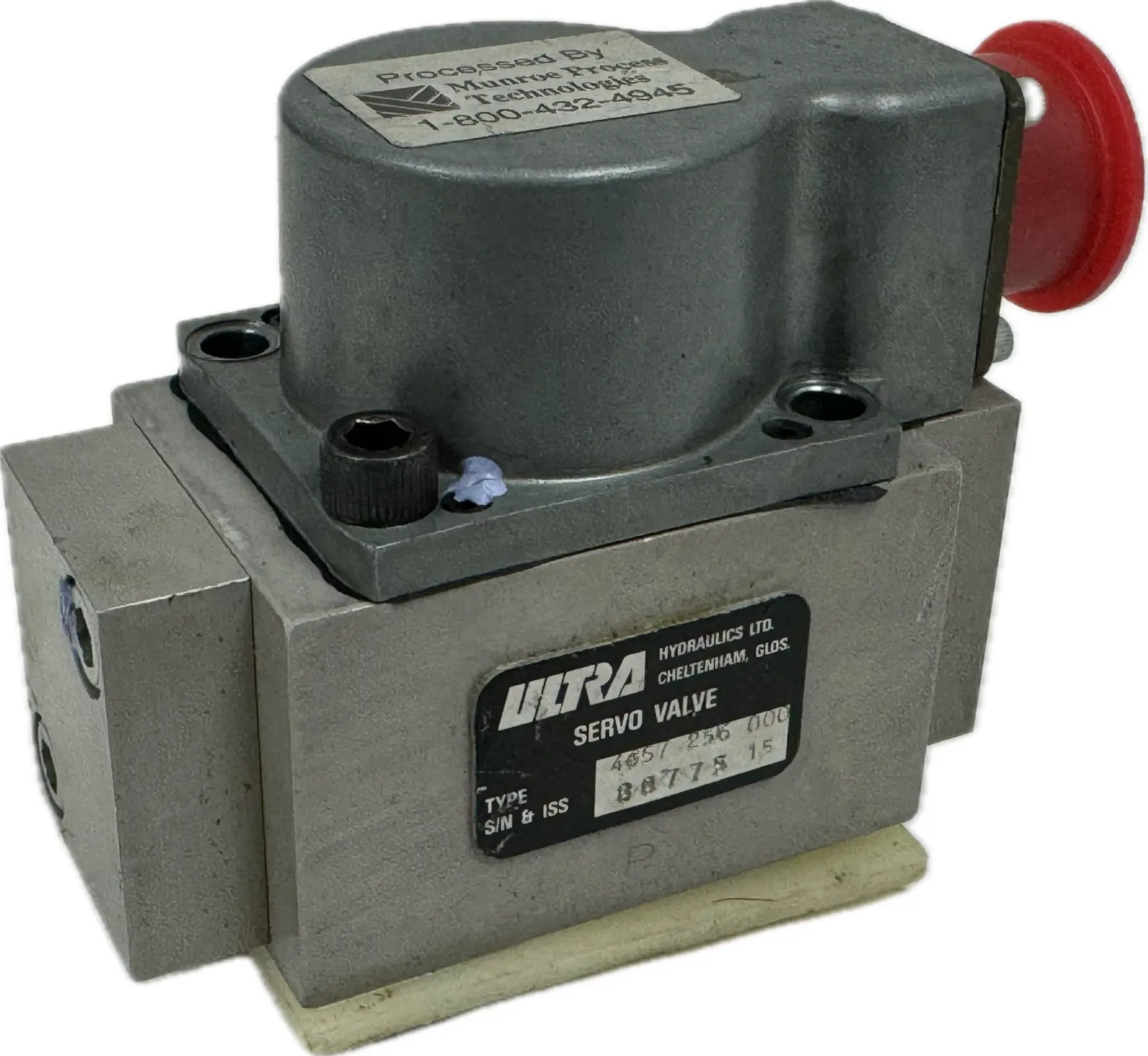 NEW ULTRA HYDRAULICS 4657-256-000 SERVO VALVE 4657256000