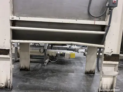 Used 45 Cubic Foot Ribbon Blender, Stainless Steel, 78" x 30" Trough with Drive