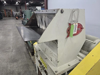 12" x 29.5" Nelmor Granulator, G12295M1, Dual 10 HP AC Motors