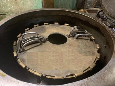 Barrett 401-E spindle post chip spinner oil extractor.