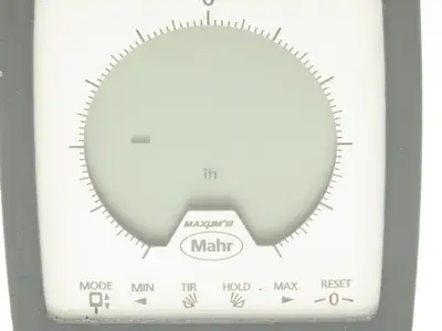 Mahr Federal 2033011 Maxum III Digital Comparator Indicator Gage 0.039"