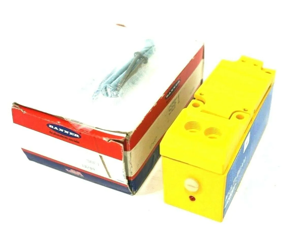 NEW BANNER SBF1 MULTIBEAM SCANNER BLOCK