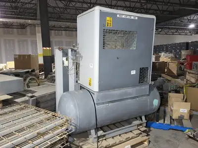Used 2006 ATLAS COPCO GA5 Rotary Screw & Sliding Vane Air Compressors British Columbia CA | Lenmark #367002