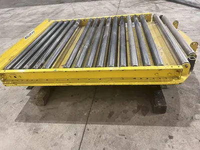 60" X 48" 4000 LB ECONO LIFT HYDRAULIC SCISSOR LIFT TABLE WITH ROTARY TOP: STOCK #20957