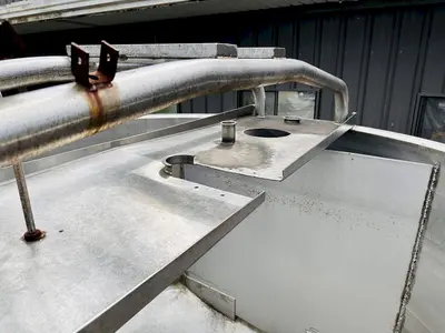 950 Gallon (IN-Operable Jacket) Stainless Steel Mixing / Holding Tanks
