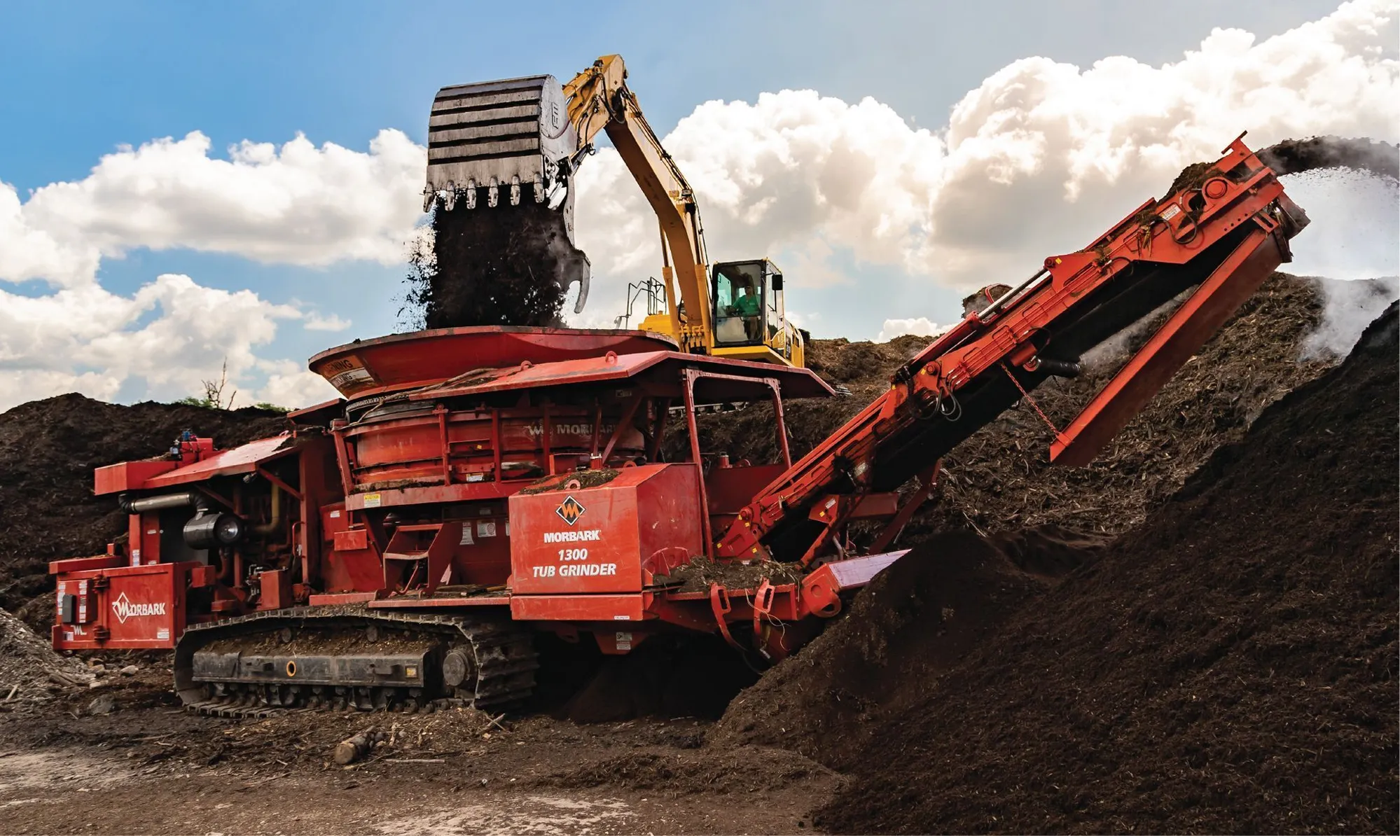 USED 2025 MORBARK 1300b XL