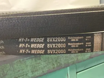 New | in-Stock CONTINENTAL 8VX2000 Belts Ohio US | Surplus Asset Holdings #1237801
