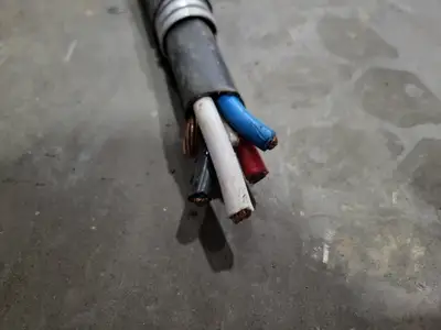 Teck Cable TECK90 2 AWG 4 Conductor 1000V w/ Ground