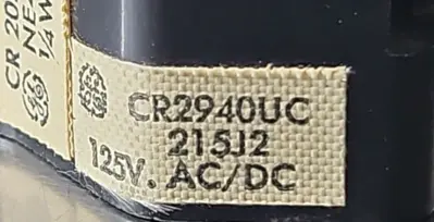 GENERAL ELECTRIC CR205X250N / CR294OUC Indicating Light Kit. Loc4D31