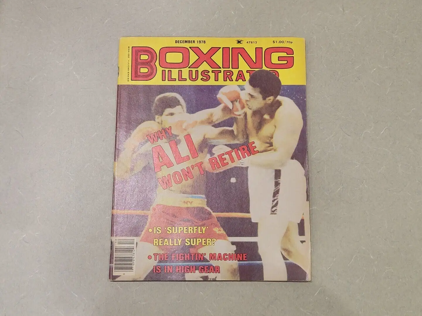 USED BOXING DECEMBER 1978