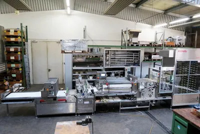 KONIG Konig Combi Line KCL 14 Roll Line w/ Proofer, Stamper, Moulder, Seeder and Panner | Harvest Equipment and Fabrication Inc (14)