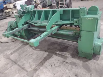8' X 1/4" WYSONG MODEL #825 MECHANICAL POWER SQUARING SHEAR: STOCK #23635