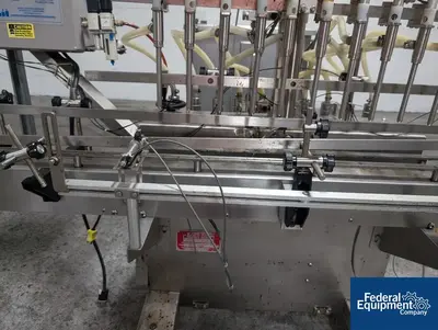 USED Kaps All Kaps-All Volumetric Piston Filler, Model VOL-32-8, 10 Nozzle