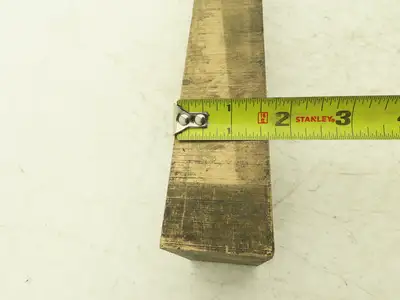 660 Bearing Bronze Stock Rectangle Oversize Flat Bar 1-1/2"x 2-1/2"x 35"L  48lbs