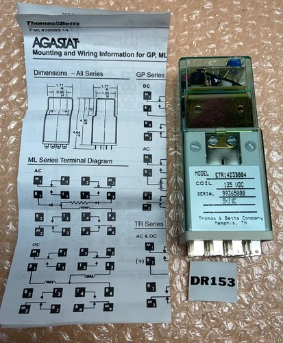 NEW Agastat ETR14D3B004