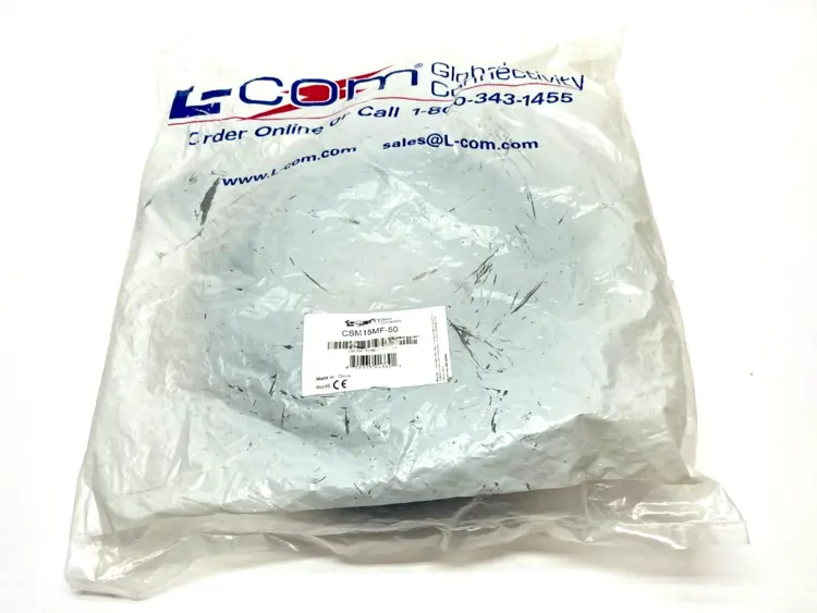 New | in-Stock L Com CSM15MF-50 Cable & Wire Michigan US | Maverick Industrial Sales #1489532