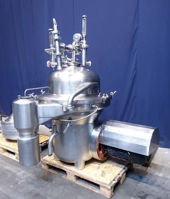 Westfalia SAMM 12006 warm milk separator, 316SS.