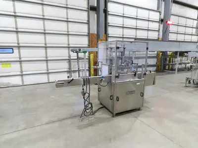 Jet Pack Machines Indexing Feed Table Bottle Conveyor