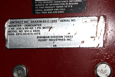 USED BISHMAN 931-A 
5928