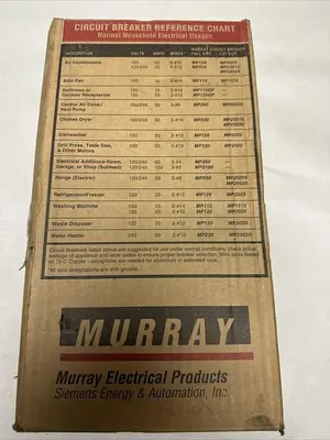 Used MURRAY LW004NRU Miscellaneous Equipment (Electrical & Power) | Surplus Asset Holdings #1192838