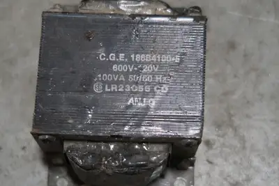 100 VA Control Transformer, 600 pri. volts, 120 sec. volts, 186B4100-5