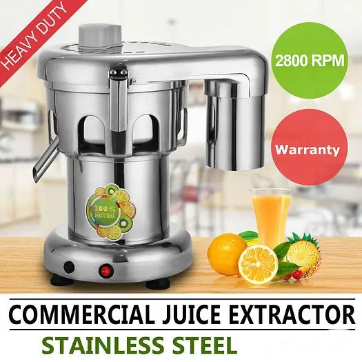 Commercial Juice Extractor Stainless Steel Juicer - Heavy Duty