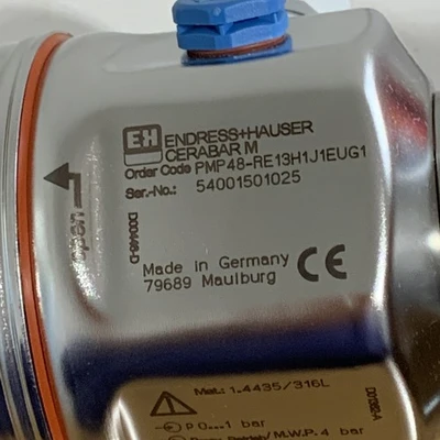 NEW Endress Hauser PMP48-RE13H1J1EUG1
