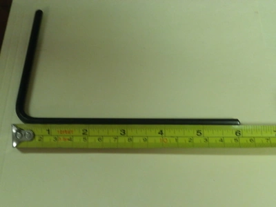 Used Allen 6"X4.5" Allen Wrenches (QTY 5)