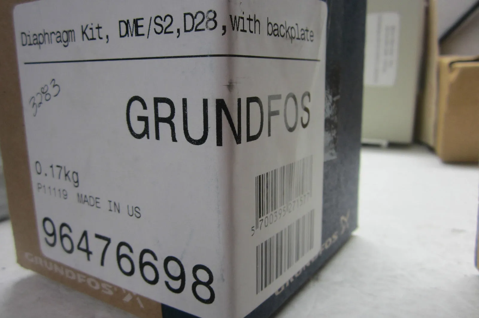 NEW GRUNDFOS 96476698 DIAPHRAGM KIT DME/S2,D28