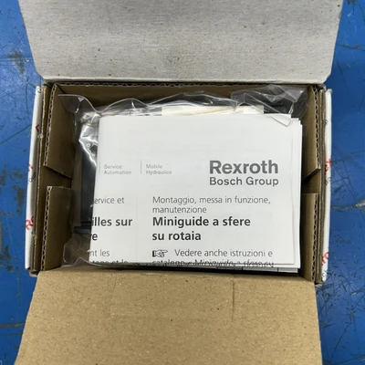 REXROTH MINIATURE RUNNER BLOCK R044351340 NIB  Fast Shipping! + Warranty