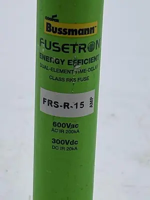 USED BUSSMANN FRS-R-15
