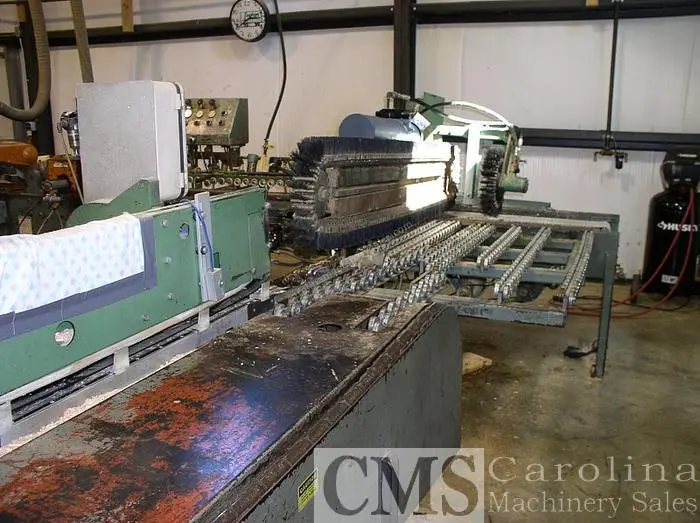Used INDUSTRIAL WOODWORK FJS25 FINGER JOINT LINE LINE WITH ULTIMIZER SAW Auto Finger Joint Lines | CAROLINA MACHINERY SALES #421202
