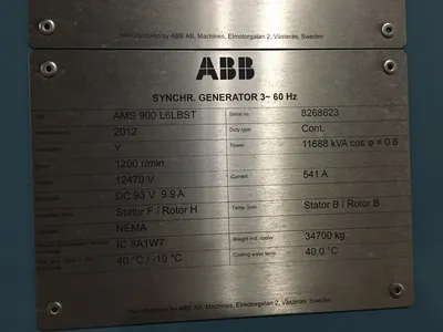 USED 2012 ABB ABB 18000 HP