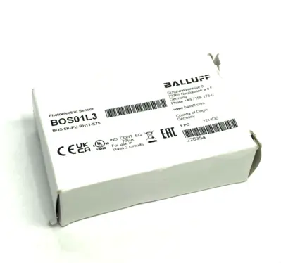 New | in-Stock Balluff Photoelectric Diffuse Sensor, 6K Series Photoelectric Sensors Michigan US | Maverick Industrial Sales #1390607