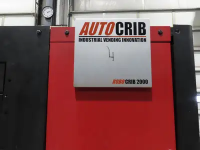 Auto Crib RoboCrib 2000 Industrial Tool Parts Vending Machine Inventory Stock