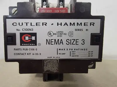 USED CUTLER-HAMMER C10EN3