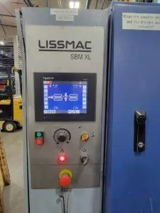 LISSMAC SBM-XL 1500 G2S2 EDGE ROUNDING AND DEBURRING MACHINE