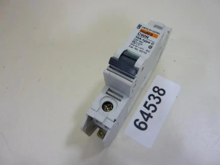 Used MERLIN GERIN C60N-10 Circuit Breakers Michigan US | Ideal Machinery #592736