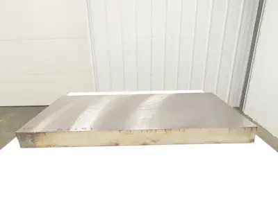 Mild Carbon Steel Flat Ground Stock 3-1/4" x 20-1/4" x 42-1/4"  790Lbs