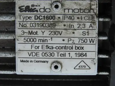 Used EFKA _UNKNOWN_ Motor Controllers Indiana US | Arrow Industrial #1456447