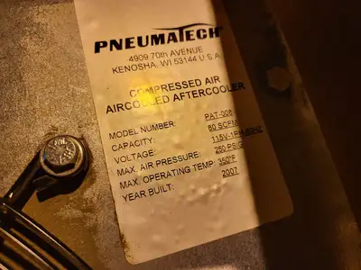 NEW PNEUMATECH PAT-008