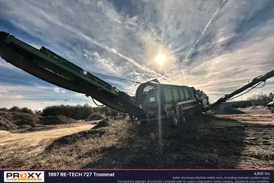 Used 1997 RE-TECH 727 TROMMEL Trommel Screener Louisiana US | Proxy Equipment #1385303