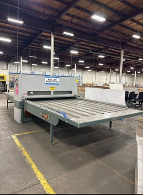 CLEEN-CUT DC80 Used Flatbed Roller Die Cutters | PlastiMach Corp (1)