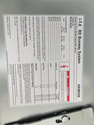 USED SIEMENS BOS14352