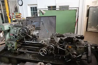 HERBERT NO. 7B COMBINATION TURRET LATHE 23" BED/16" SWING/2.5" BORE/3-7.5HP/20-1000RPM