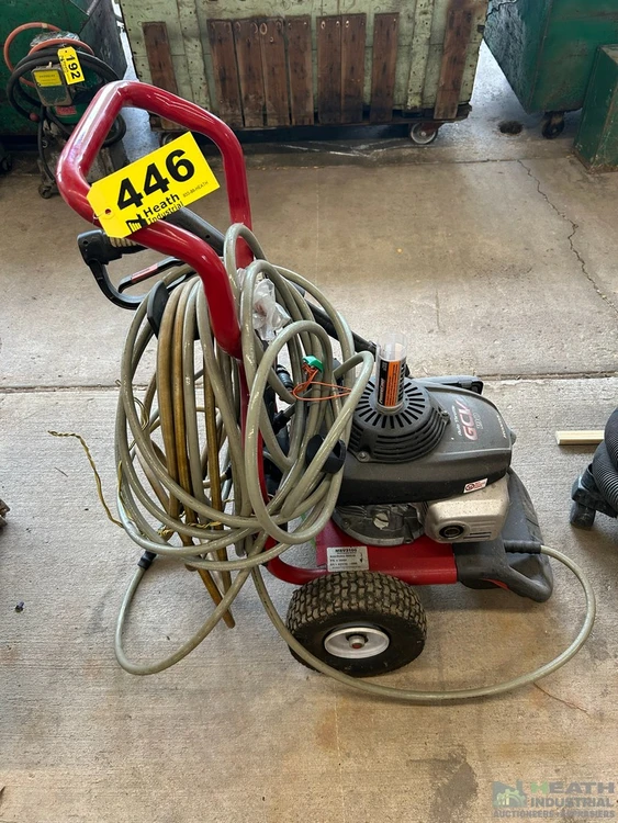 Used _UNKNOWN_ SIMPSON 3100 PSI GAS PRESSURE WASHER W/ HONDA GCV190 GAS ENGINE Pressure Washers Illinois US | Heath Industrial Auction Services #1379984