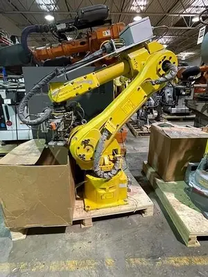 Used FANUC M-16IB/20, WITH R-J3IC CONTROL, CABLES & TEACH PENDANT. Robots | Harbor Machinery Inc. #1283348