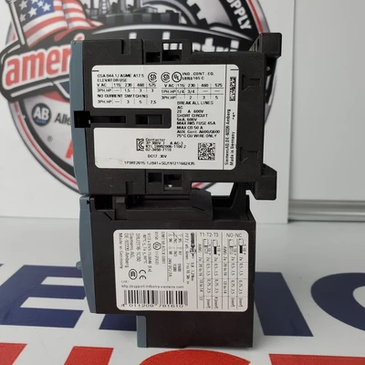 Used Siemens 3RT2015-1JB41 Starters | American Industrial Supply Co. #1544218