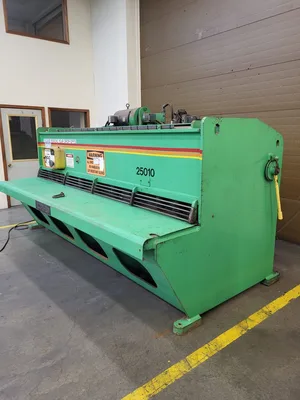 Used 1987 ACCURSHEAR 825010 LP Power Squaring Shears (Inch) Illinois US | Revelation Machinery #1693674