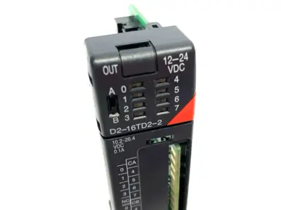 USED AUTOMATIONDIRECT DIRECTLOGIC DL205 DISCRETE OUTPUT MOD. NO TERMINAL